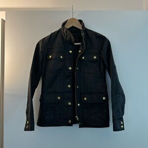 J.Crew The Petite Downtown Field Jacket in PXXXS Black